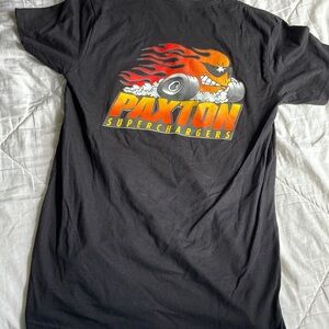 Paxton Superchargers Black Tee‎ Shirt